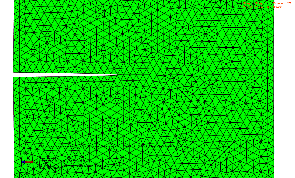 crack propagation animation